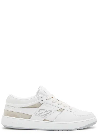 GIVENCHY GIVENCHY G MOVE PANELLED LEATHER SNEAKERS