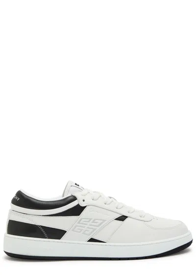 GIVENCHY GIVENCHY G MOVE PANELLED LEATHER SNEAKERS