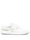 Givenchy G Move White Low Top Sneakers With Logo Detail On The Side In Leather Man