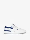 Givenchy White Leather G Move Sneakers In Blue