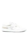 Givenchy G Move White Low Top Sneakers With Logo Detail On The Side In Leather Man In White