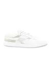 Givenchy G Move White Low Top Sneakers With Logo Detail On The Side In Leather Man In White