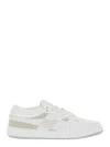 Givenchy G Move White Low Top Sneakers With Logo Detail On The Side In Leather Man In Multicolor