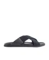 Givenchy G Plage Crossed-strap Flip Flops In Black