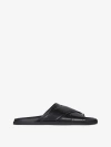 GIVENCHY G PLAGE FLAT SANDALS IN LEATHER