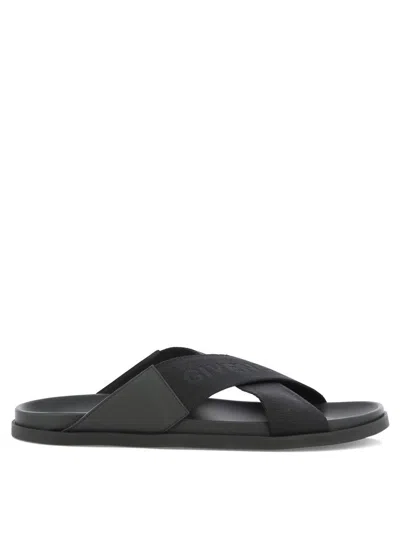 Givenchy "g Plage" Sandals In Black