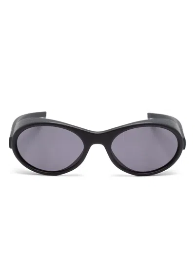 Givenchy G Ride Oval-frame Sunglasses In Grey