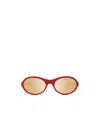 Givenchy G Ride Oval-frame Sunglasses In Nude