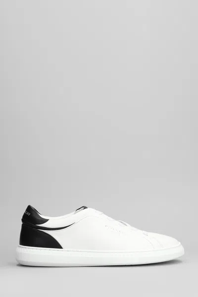 Givenchy G Set Low Sneakers In White Leather