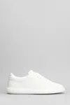 Givenchy Low Top Leather Sneakers With Perforated Detailing