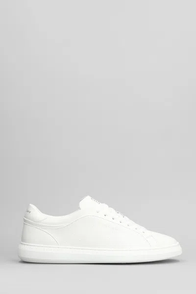 Givenchy G Set Low Sneakers In White Leather