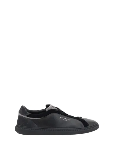 Givenchy Black Leather G Move Sneakers