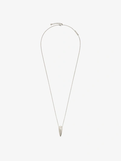 Givenchy G Tears Necklace In Metal In Silver