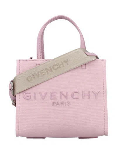 Givenchy G-tote - Mini Tote Bag In Old Pink