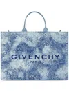 Givenchy G-tote Bag In Blue