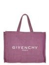 Givenchy G-tote Bag In Purple