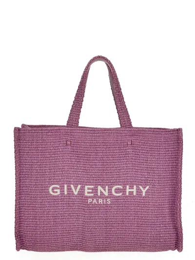 Givenchy G-tote Bag In Purple
