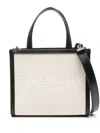 Givenchy G Tote Canvas Mini Bag In Neutrals