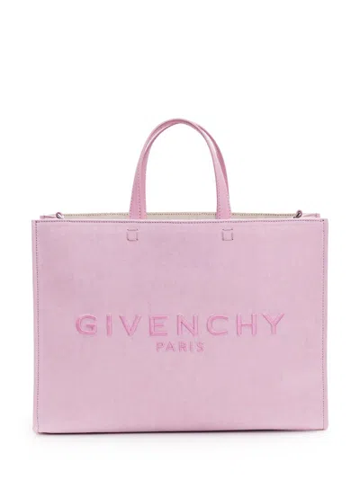 Givenchy G Medium Tote Bag In Old Pink