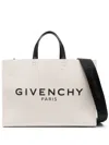 Givenchy Women's G Tote Medium Canvas Tote Bag In Beige