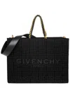 GIVENCHY GIVENCHY G-TOTE MEDIUM LEATHER-TRIM TOTE