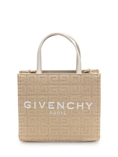 Givenchy G-tote Mini Bag In Brown