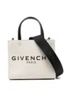 Givenchy Cabas G-tote Mini En Toile In Black