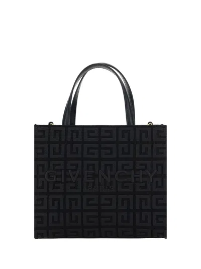 Givenchy G-tote Mini Handbag In Black