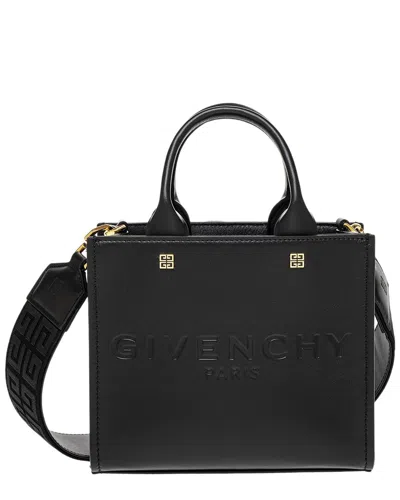 Givenchy G-tote Mini Leather Tote In Black