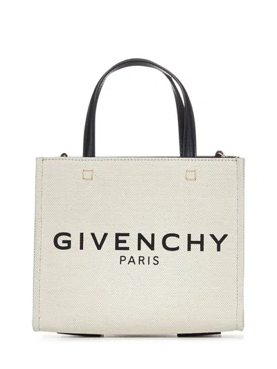 Givenchy G-tote Mini Tote In Beige