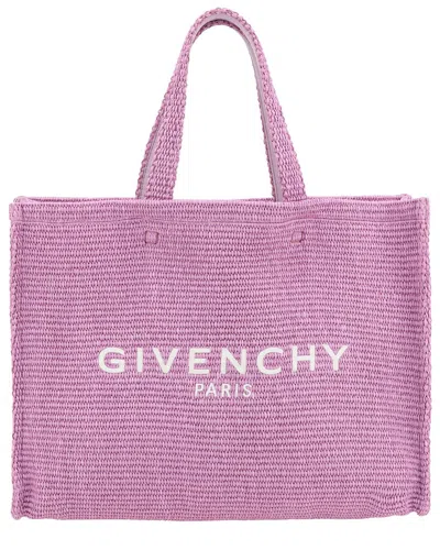 Givenchy G-tote In Purple