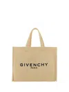Givenchy Soft Raffia G-tote In Natural