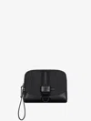 Givenchy G-trail Pouch In Nylon And Leather In Multicolor