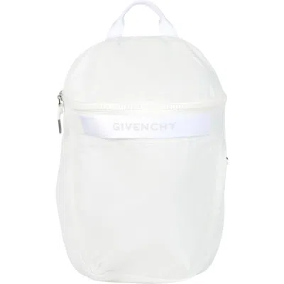 Givenchy G Trek Backpack In White