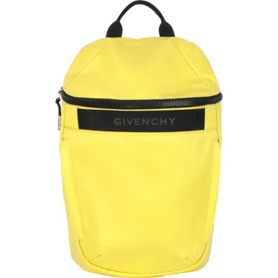 Givenchy G Trek Backpack In Yellow