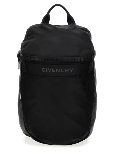 Givenchy Black G-trek Backpack In 001-black