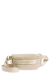 Givenchy Men's G-trek Nylon Belt Bag In Beige/cream