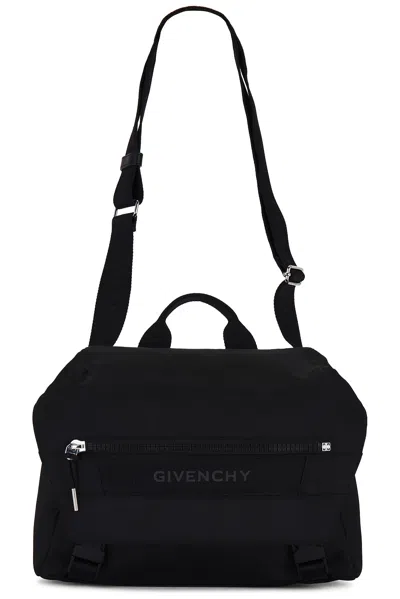 Givenchy G-trek Messenger Bag In Black