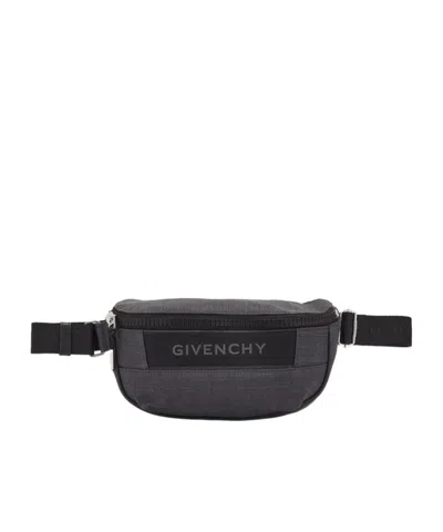 Givenchy G-trek Zippered Waist Pack In Black