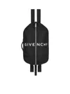 Givenchy Mens G-zip Adjustable-strap Woven-blend Backpack 001-black In Black