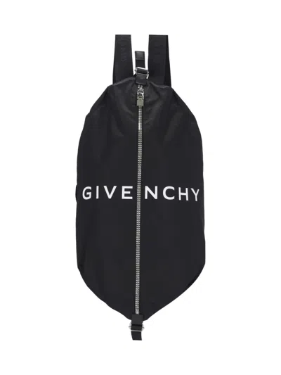 Givenchy "g-zip" Logo Backpack Black