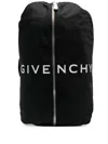 Givenchy Mens G-zip Adjustable-strap Woven-blend Backpack 001-black In Black