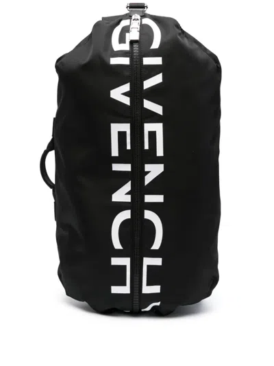 Givenchy G-zip Nylon Backpack In Black