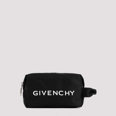 Givenchy G-zip Toilet Pouch In Black