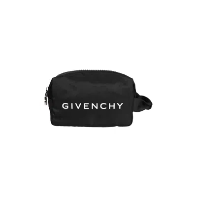 Pre-owned Givenchy G-zip Toilet Pouch 'black'