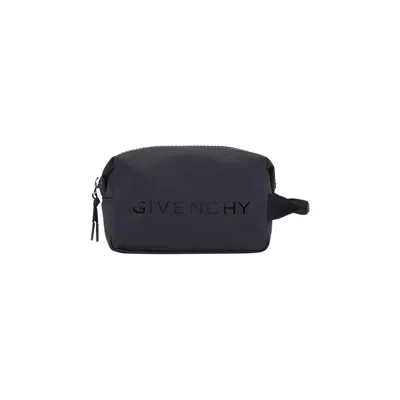 Pre-owned Givenchy G-zip Toilet Pouch 'black' | Men's Size Onesize