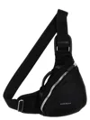 Givenchy Small G-zip Triangle Sling Backpack In Black