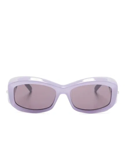 Givenchy G180 Square-frame Sunglasses In Purple