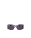 Givenchy G 180 Acetate Rectangle Sunglasses In Purple