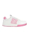 Givenchy G4 Perforated Lace-up Sneakers In Multi